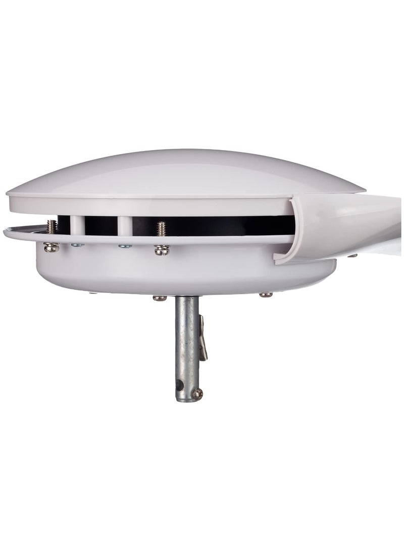 USHA Heleous 1220mm Premium BLDC Ceiling Fan with Rust Free ABS Blades and RF Remote (White) - Image 4